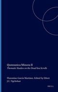 Cover: Qumranica Minora II - Brill
