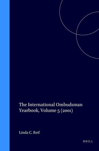 Abbildung von: The International Ombudsman Yearbook - Kluwer Law International