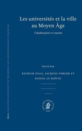 Cover: Les universites et la ville au Moyen Age - Brill