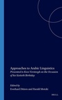 Cover: Approaches to Arabic Linguistics - Brill