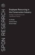 Cover: Employee Resourcing in the Construction Industry - Routledge