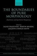 Cover: The Boundaries of Pure Morphology - Oxford University Press