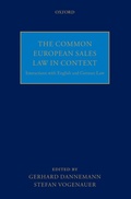 Cover: The Common European Sales Law in Context - Oxford University Press