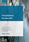 Cover: Foundations for the LPC 2013-14 - Oxford University Press