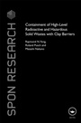 Cover: Containment of High-Level Radioactive and Hazardous Solid Wastes with Clay Barriers - CRC Press