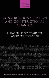 Enlarge image Cover: Constructionalization and Constructional Changes - Oxford University Press