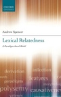 Cover: Lexical Relatedness - Oxford University Press
