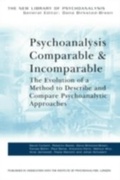 Bild: Psychoanalysis Comparable and Incomparable - Routledge
