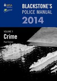 Abbildung von: Blackstone's Police Manual: Crime 2014 Volume 1 - Oxford University Press