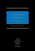 Cover: Occupiers' Liability - Oxford University Press