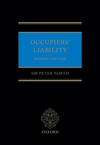 Enlarge image Cover: Occupiers' Liability - Oxford University Press