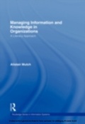 Cover: Managing Information and Knowledge in Organizations - Routledge
