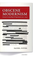 Cover: Obscene Modernism - Oxford University Press