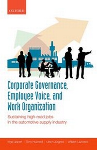 Enlarge image Cover: Corporate Governance, Employee Voice, and Work Organization - Oxford University Press