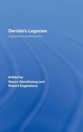 Cover: Derrida's Legacies - Routledge