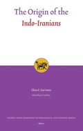 Cover: The Origin of the Indo-Iranians - Brill