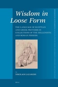 Cover: Wisdom in Loose Form - Brill
