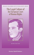 Cover: The Legal Culture of the European Court of Human Rights - Martinus Nijhoff