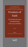 Cover: Frontiers of Faith - Brill