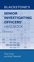 Cover: Blackstone's Senior Investigating Officers' Handbook - Oxford University Press