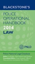 Bild: Blackstone's Police Operational Handbook 2014: Law 2014 - Oxford University Press