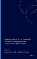 Cover: Reading Ancient Texts. Volume II: Aristotle and Neoplatonism - Brill
