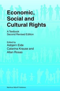 Enlarge image Cover: Economic Social and Cultural Rights - Kluwer Law International