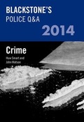 Bild: Blackstone's Police Q&A: Crime 2014 - Oxford University Press