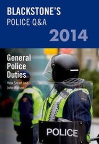 Abbildung von: Blackstone's Police Q&A: General Police Duties 2014 - Oxford University Press