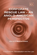 Cover: Corporate Rescue Law - An Anglo-American Perspective - Edward Elgar Publishing