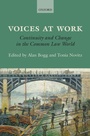 Cover: Voices at Work - Oxford University Press