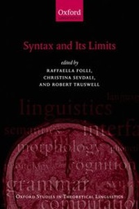 Enlarge image Cover: Syntax and its Limits - Oxford University Press