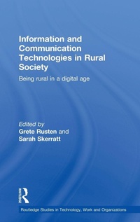Enlarge image Cover: Information and Communication Technologies in Rural Society - Routledge