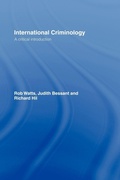 Cover: International Criminology - Routledge