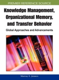 Cover: Knowledge Management, Organizational Memory and Transfer Behavior - Information Science Reference