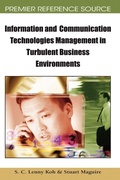 Cover: Information and Communication Technologies Management in Turbulent Business Environments - Information Science Reference