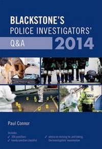 Abbildung von: Blackstone's Police Investigators' Q&A 2014 - Oxford University Press