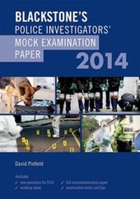 Abbildung von: Blackstone's Police Investigators' Mock Examination Paper 2014 - Oxford University Press