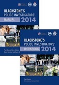 Bild: Blackstone's Police Investigators' Manual and Workbook 2014 - Oxford University Press