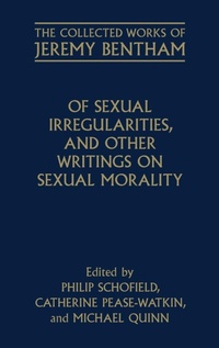 Enlarge image Cover: Of Sexual Irregularities, and Other Writings on Sexual Morality - Oxford University Press