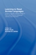 Cover: Learning to Read Across Languages - Routledge