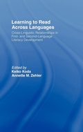 Cover: Learning to Read Across Languages - Routledge