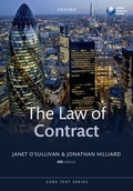 Cover: The Law of Contract - Oxford University Press