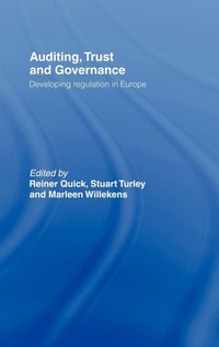 Enlarge image Cover: Auditing, Trust and Governance - Routledge