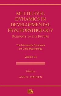 Enlarge image Cover: Multilevel Dynamics in Developmental Psychopathology - Psychology Press