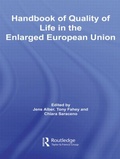 Cover: Handbook of Quality of Life in the Enlarged European Union - Routledge