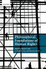 Cover: Philosophical Foundations of Human Rights - Oxford University Press