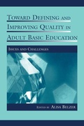 Cover: Toward Defining and Improving Quality in Adult Basic Education - Routledge