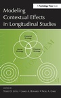 Cover: Modeling Contextual Effects in Longitudinal Studies - Routledge