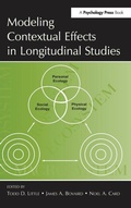 Cover: Modeling Contextual Effects in Longitudinal Studies - Routledge